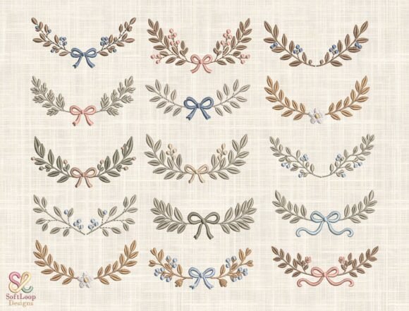 A Designer's Review of the Floral Wreath Embroidery Bundle