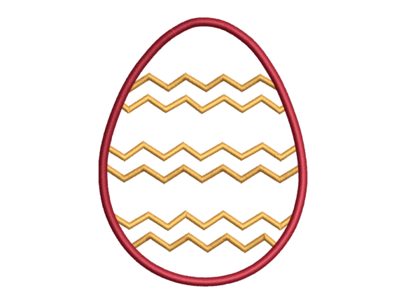 A Designer's Take on the Decorative Easter Egg Embroidery Design