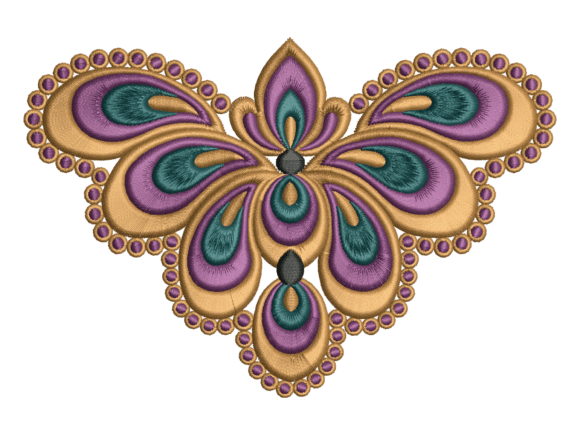 A Practical Review of the Ornamental Damask Butterfly Embroidery