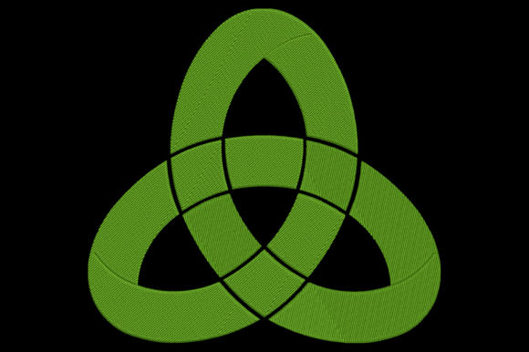 A Professional Review of the Celtic Trinity Knot Embroidery Design