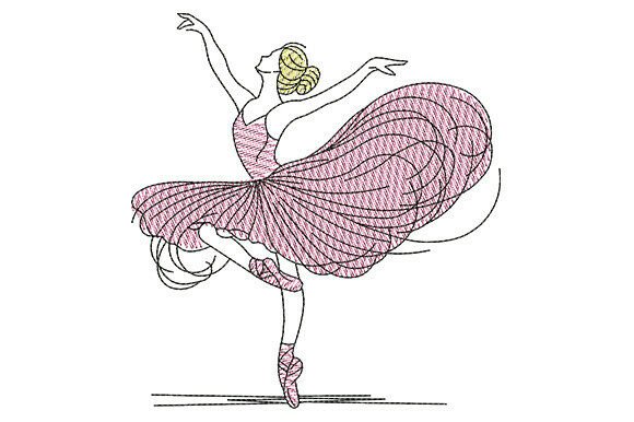 A Professional Review of the Elegant Ballerina Embroidery Design