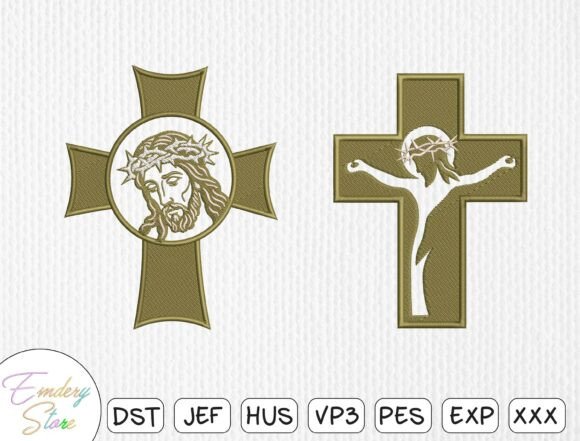 A Reverent Cross Embroidery Set for Handmade Markets