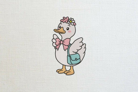 A Review of the Charming Fancy Daisy Duck with Purse Embroidery Design