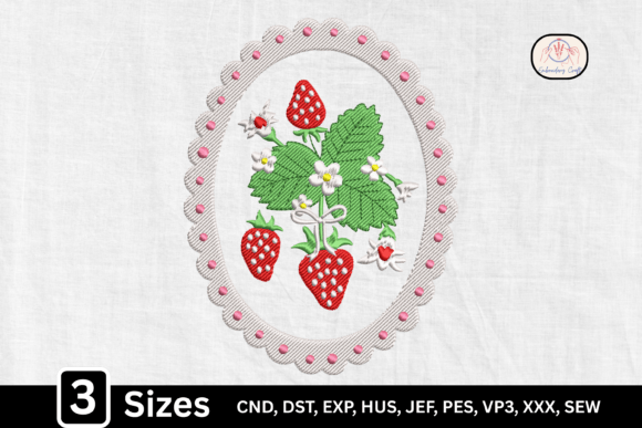 A Vintage Strawberry Frame for Personalized Gifts