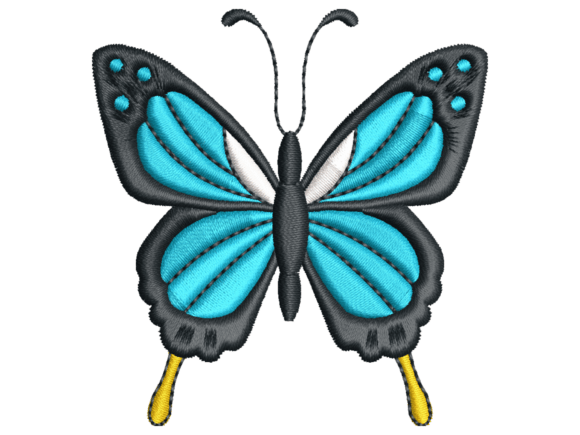 Blue Butterfly: A Design Worth Hooping Up