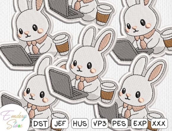 Bunny with Headphones Embroidery: A Designer’s Review