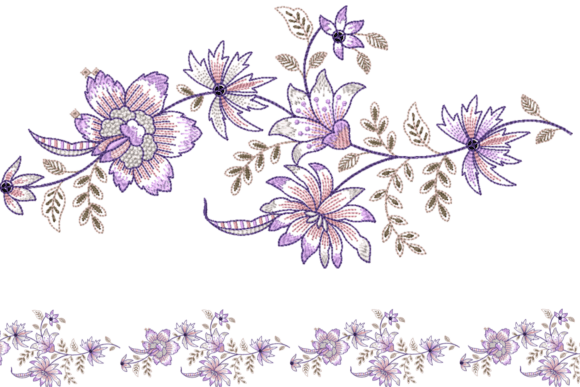 Elevating Handmade Products with a Graceful Floral Border