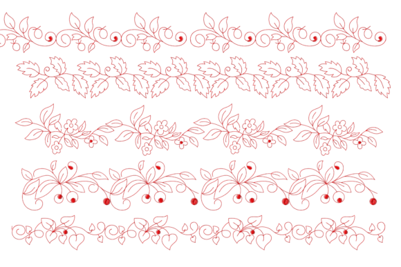 Floral Border Embroidery Bundle Review for Crafters