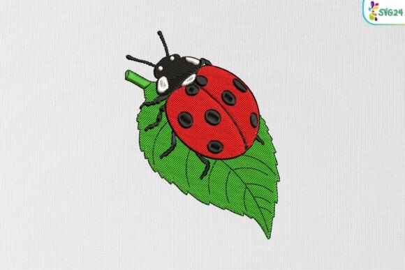 Ladybug on Leaf: A Seasonal Embroidery Designer's Review