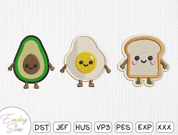 Reviewing the Breakfast Food Patch Embroidery Set for Holiday Crafting