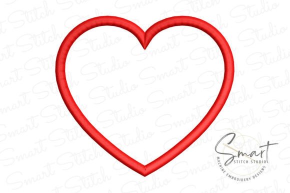 The Heart Applique Embroidery Design: A Fair-Ready Seller