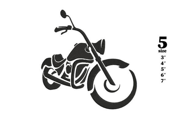 This Bike Embroidery Design is a Joyful Ride for Creative Projects