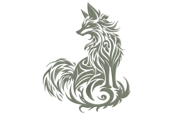 Tribal Fox Embroidery Design Review