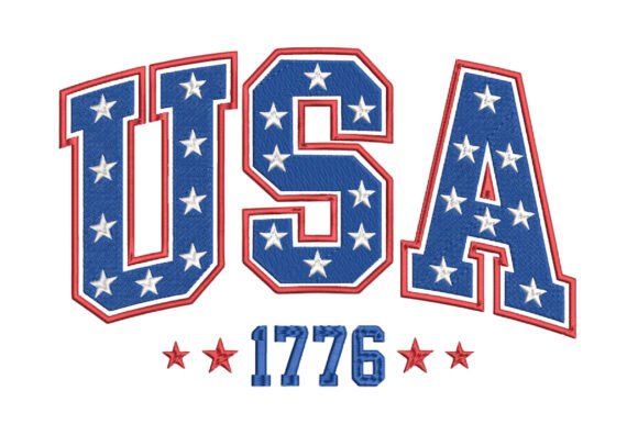 USA 1776 Embroidery Design: A Review for Crafters and Gift Makers